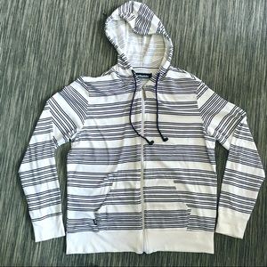 Zip Hoodie w/built-in Earbuds